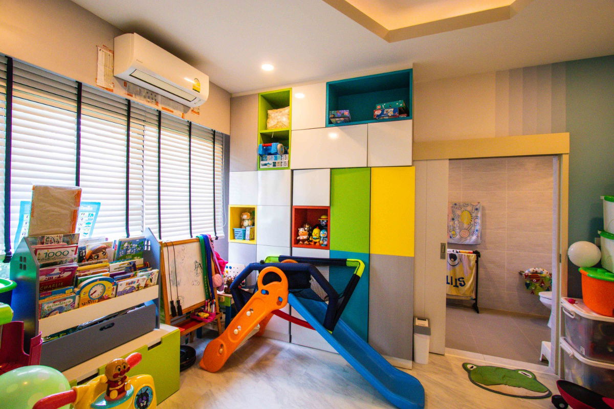 รูป ตกแต่งสวยที่สุดในโครงการ​ พร้อมสระว่ายน้ำในบ้าน!! โครงการ​ เดอะซิตี้​ บางนา​ กม.7 บ้านเดี่ยว​ 2ชั้น ขนาด​110 ตร.วา. - รูปที่ 27/29