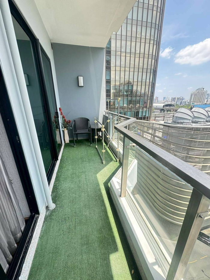 picture Buy and sell Supalai Premier @ Asoke, large room, beautiful room, suitable for working people in Asoke-Sukhumvit, near MRT Phetchaburi. ID: @951qfbfi - 14/15
