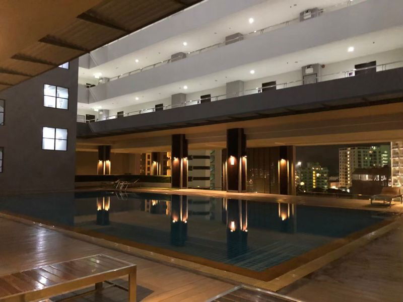 picture Ladda Condo View Sriracha for rent, beautiful room, high floor, sea view, fully furnished, move in ready. - 14/14