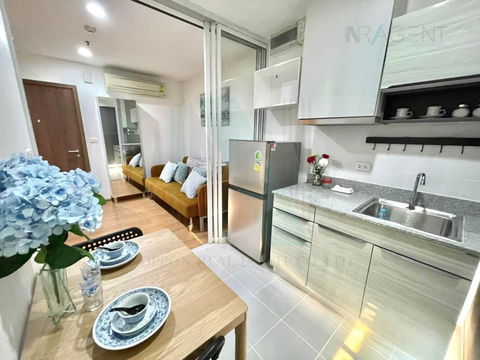 ให้เช่าคอนโด เดอะ เบส สุขุมวิท 77 อาคาร B ชั้น 12 1 ห้องนอน ขนาด 31.00 ตรม ใกล้ ศูนย์การค้ามาร์เก็ตพลัส