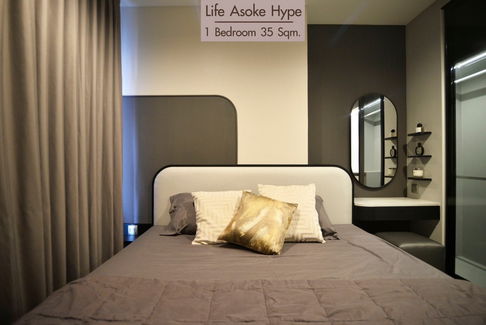 For Rent - Life Asoke Hype , Luxury Class 1 bedroom 1 bathroom