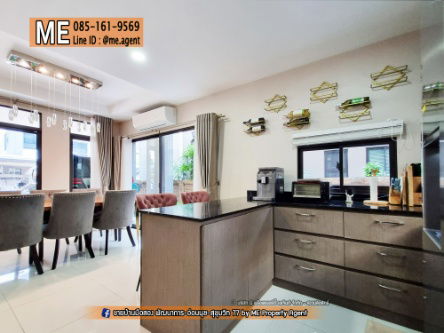 picture For Sale The Plant Elite Pattanakarn 38, 3-Storey Detached House, 2 double floor living rooms, free furniture call 085-161-9569 (BT18-51) - 9/28