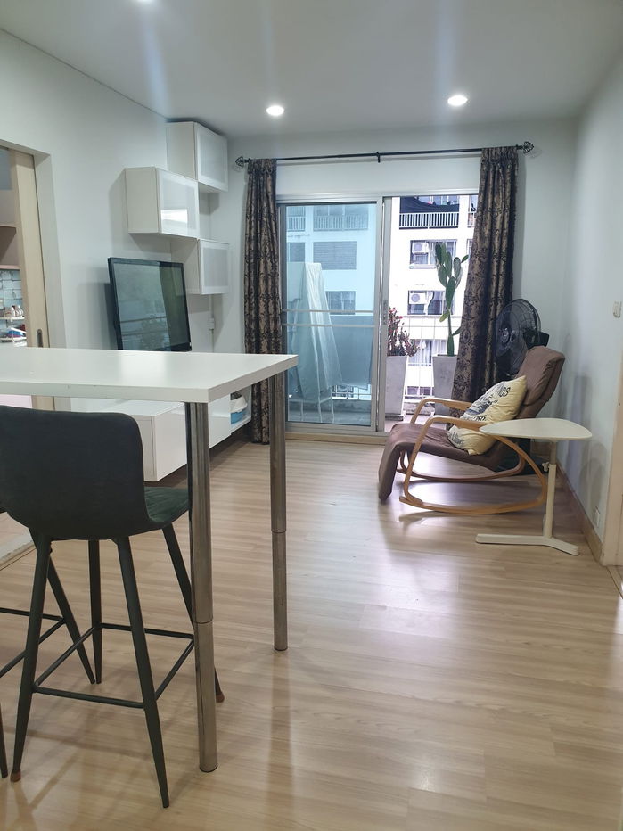 picture For rent, room size 54 sq m., 2 bedrooms, 2 bathrooms, The Nice City Condo, Lat Phrao 130, price 14,000 baht, contact  Line ID: jeabnwcd_3 - 9/63