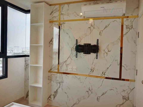 📌 For Rent Condo SKYLINE RATTANATHIBET Building 1, Floor 16,1 bed room, Room size 31.00 sqm