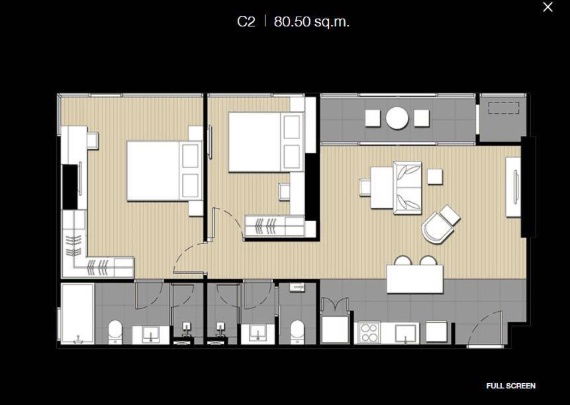 รูป ให้เช่าคอนโด Ideo Mobi Sukhumvit 66 ใกล้ BTS อุดมสุข 65,000 บาท รหัสทรัพย์: RS1182 - รูปที่ 12/12