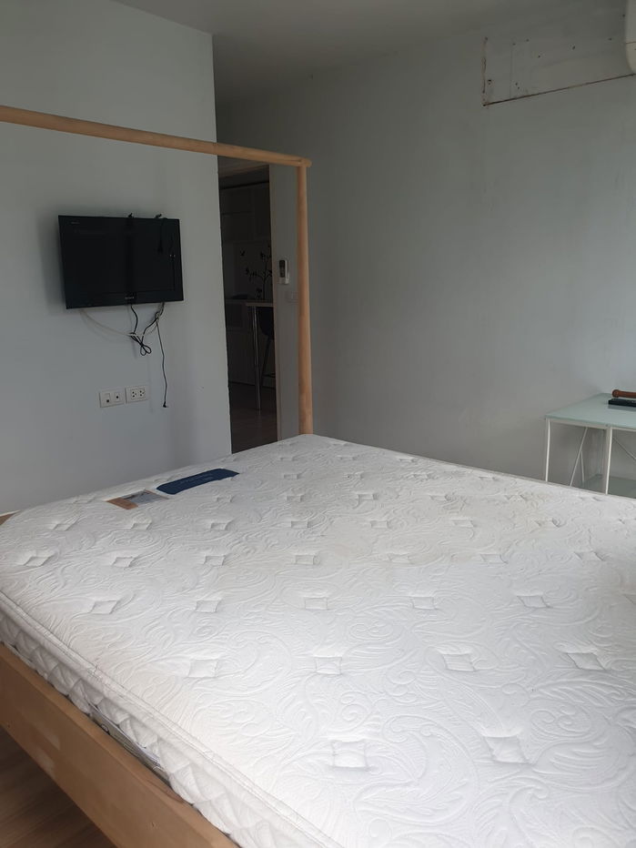 picture For rent, room size 54 sq m., 2 bedrooms, 2 bathrooms, The Nice City Condo, Lat Phrao 130, price 14,000 baht, contact  Line ID: jeabnwcd_3 - 27/63