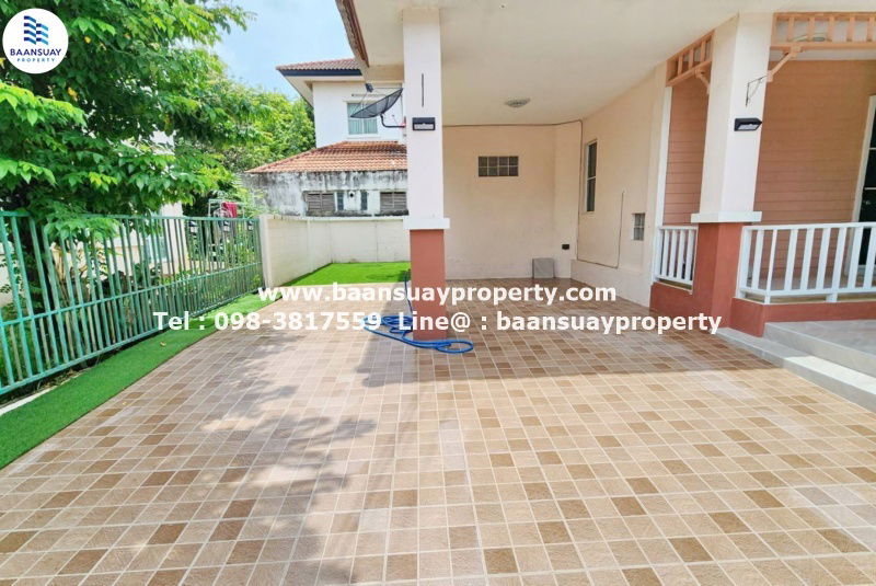 รูป ให้เช่า บ้านเดี่ยว 2 ชั้น พร้อมเฟอร์ ถนนรังสิต-นครนายก คลอง 4 ใกล้ ร.ร. แย้มสะอาด  - รูปที่ 15/15