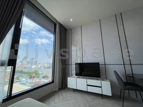 [L250729038] สำหรับเช่า Chapter Charoennakhon Riverside | 1 ห้องนอน | ขนาด 34 ตร.ม. | ราคาพิเศษ | พร้อมเข้าอยู่