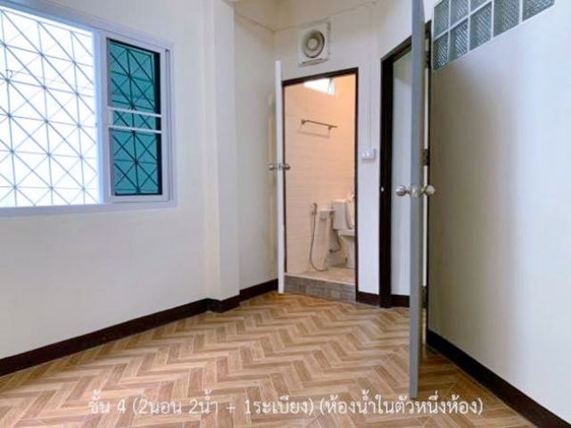รูป โรบินสัน บางรัก 1.2กม. ให้เช่าอาคาร 5.5 ชั้น+ชั้นลอย 389 ตร.ม.19 ตร.วา. 5นอน 6น้ำ BTS สุรศักดิ์ 900ม. รีโนเวทใหม่ โฮสเทล ย่านสาทร - รูปที่ 6/9