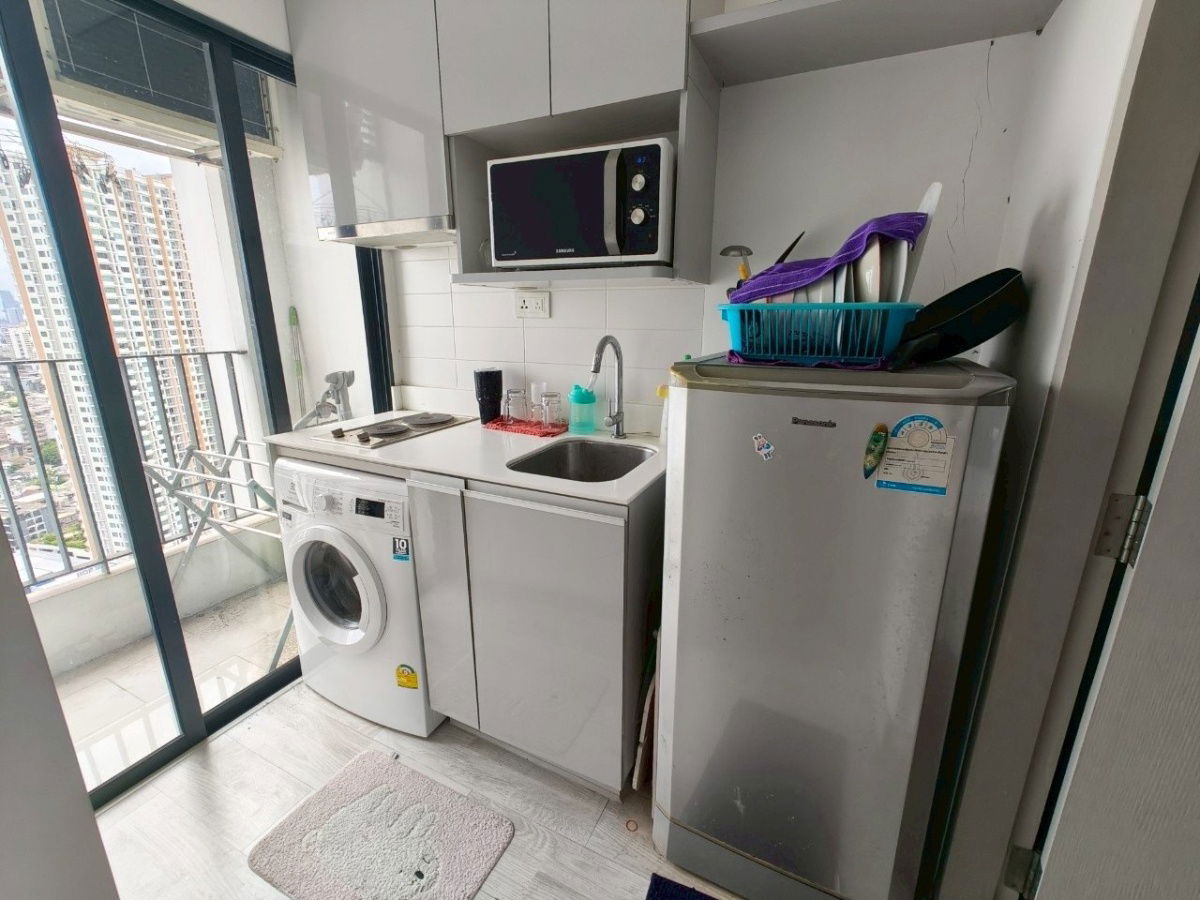 picture For rent ✨ IDEO Mobi Sathorn ✨ Fully furnished and equipped, near BTS Krung Thonburi - 5/5