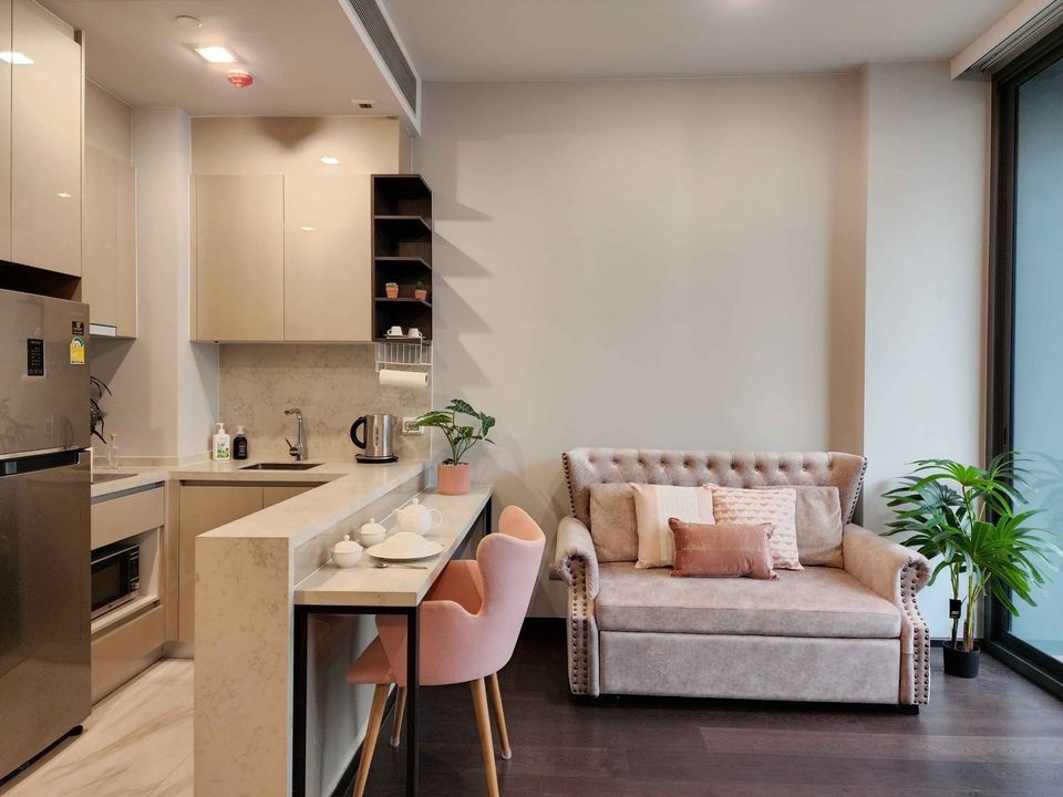 รูป ✅ ✅ LAVIQ Sukhumvit 57 , Super Luxury 1 ห้องนอน พร้อมเข้าอยู่ ติดต่อไลน์ @bktasset โทร 095-325-8928 - รูปที่ 3/7