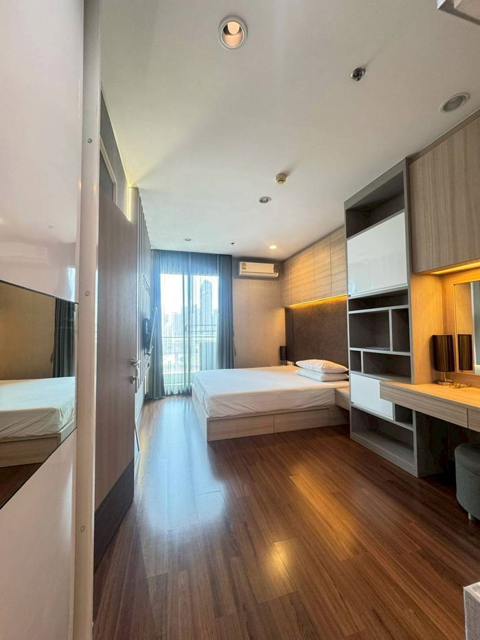 picture Buy and sell Supalai Premier @ Asoke, large room, beautiful room, suitable for working people in Asoke-Sukhumvit, near MRT Phetchaburi. ID: @951qfbfi - 6/15