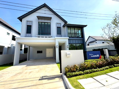 บ้านเดี่ยว ม.เทคโนโลยีพระจอมเกล้าธนบุรี : ประกาศขายบ้านเดี่ยวโครงการสราญสิริ พระราม 2 ✨️บ้านเลขที่ 99/125 (บ้านเดี่ยว 2 ชั้น)
