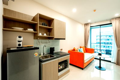 Condos for rent HomePro Rayong  : Brand-new Seaview 1Bedroom Suite with Pool, Gym, WiFi