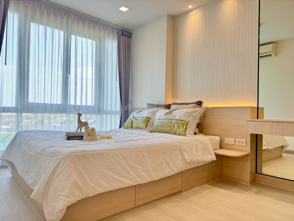 รูป 💥 คอนโด Airlink Residence ราคาดีล้านต้น ๆ เท่านั้น! ใกล้ ARL ลาดกระบัง ✈️ ขายคอนโดรีโนเวทใหม่ ห้องสวยแต่งครบ บิ้วอินทั้งห้อง พร้อมอยู่ - รูปที่ 9/12