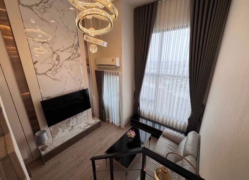 รูป ให้เช่าคอนโด เดอะริช พระราม 9 - ศรีนครินทร์ เช่า 24,500 บาท 36 ตร.ม. ชั้น 29 @infinitycondo 0958195559 - รูปที่ 1/3
