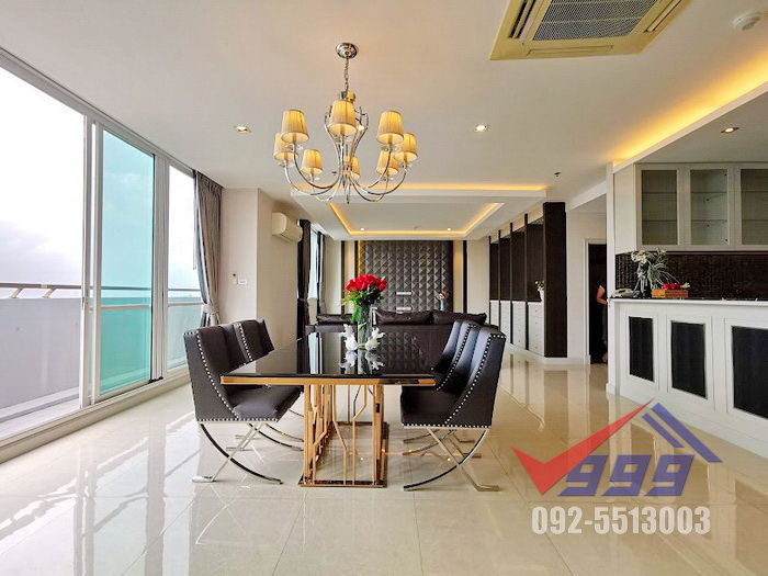 รูป ให้เช่าคอนโด เดอะโฟร์วิงส์ เรสซิเดนซ์  3 ห้องนอน Penhouse Duplex ใกล้ Brighton College Bangkok - รูปที่ 6/64