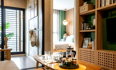 ขายคอนโด : คอนโด 1-ห้องนอน ที่ เดนิม จตุจักร ใกล้ MRT สวนจตุจักร (ID 1496869)