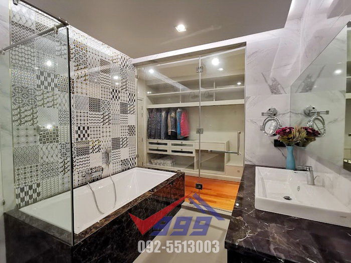 รูป ให้เช่าคอนโด เดอะโฟร์วิงส์ เรสซิเดนซ์  3 ห้องนอน Penhouse Duplex ใกล้ Brighton College Bangkok - รูปที่ 25/64