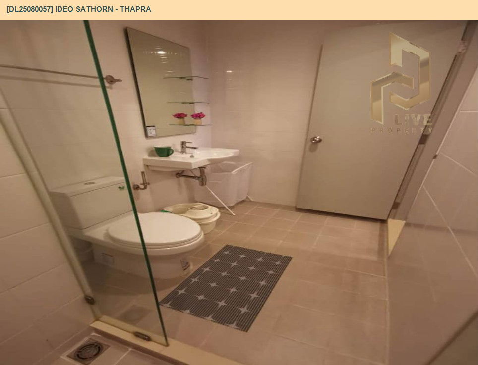 picture MDL25080057 Condo for rent, IDEO Sathorn - Thapra near BTS Pho Nimit , ready to move in, call urgently 0656133286 LineID @655ebbvc - 7/7