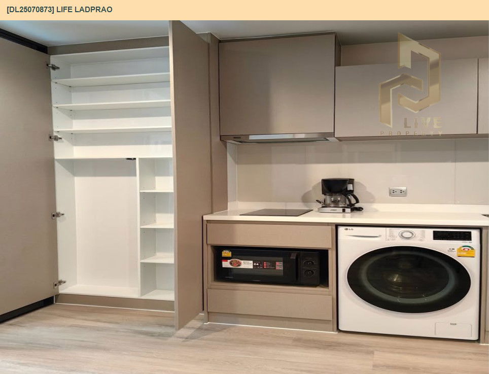 picture DL25070873 Condo for rent, Life Ladprao near BTS Ha Yaek Lat Phrao, ready to move in, call urgently 0656133286 LineID @655ebbvc - 12/13
