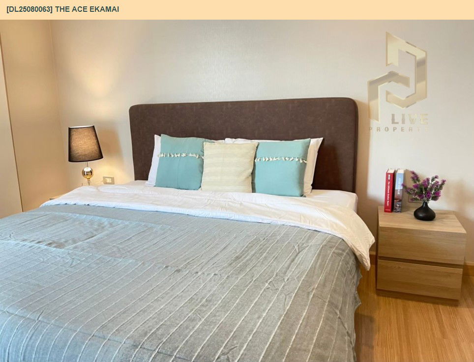 picture DL25080063 Condo for rent, The Ace Ekamai near BTS Ekkamai, ready to move in, call urgently 0656133286 LineID @534wlwof - 3/7