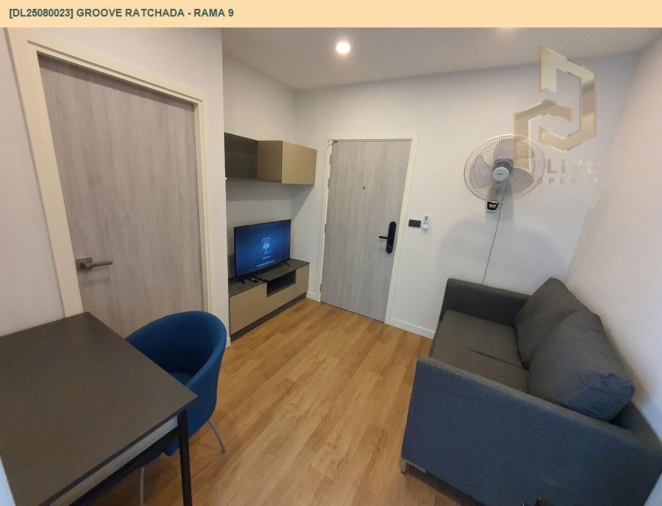 picture DL25080023 Condo for rent, Groove Ratchada - Rama 9 near MRT ศูนย์วัฒนธรรม, ready to move in, call urgently 0656133286 LineID @655ebbvc - 2/8