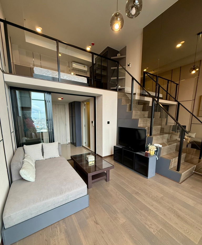 picture For Rent Condo PARK ORIGIN CHULA - SAMYAN Building 1, Floor 28,Duplex, Room size 48 sqm - 2/9
