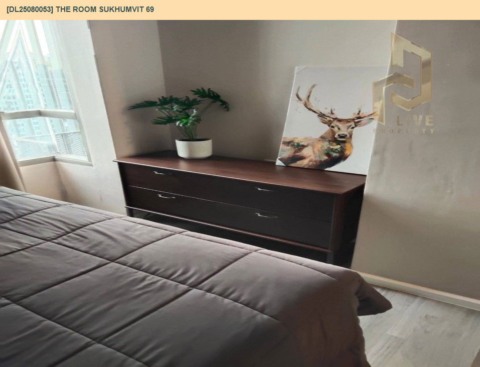 picture DL25080053 Condo for rent, The Room Sukhumvit 69 near BTS Phra Khanong, ready to move in, call urgently 0656133286 LineID @534wlwof - 14/16