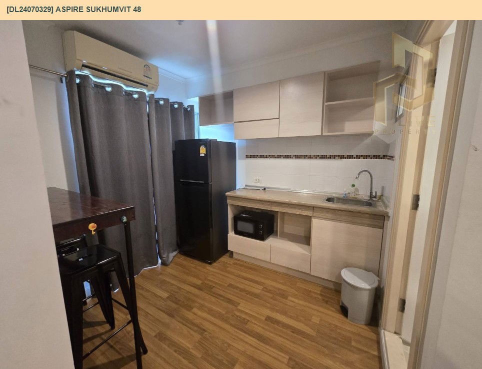 รูป DL24070329 ให้เช่าคอนโด แอสปาย สุขุมวิท 48 (Aspire Sukhumvit 48) ใกล้ BTS พระโขนง พร้อมเข้าอยู่ โทรด่วน 0638692663 LineID @534wlwof - รูปที่ 5/11