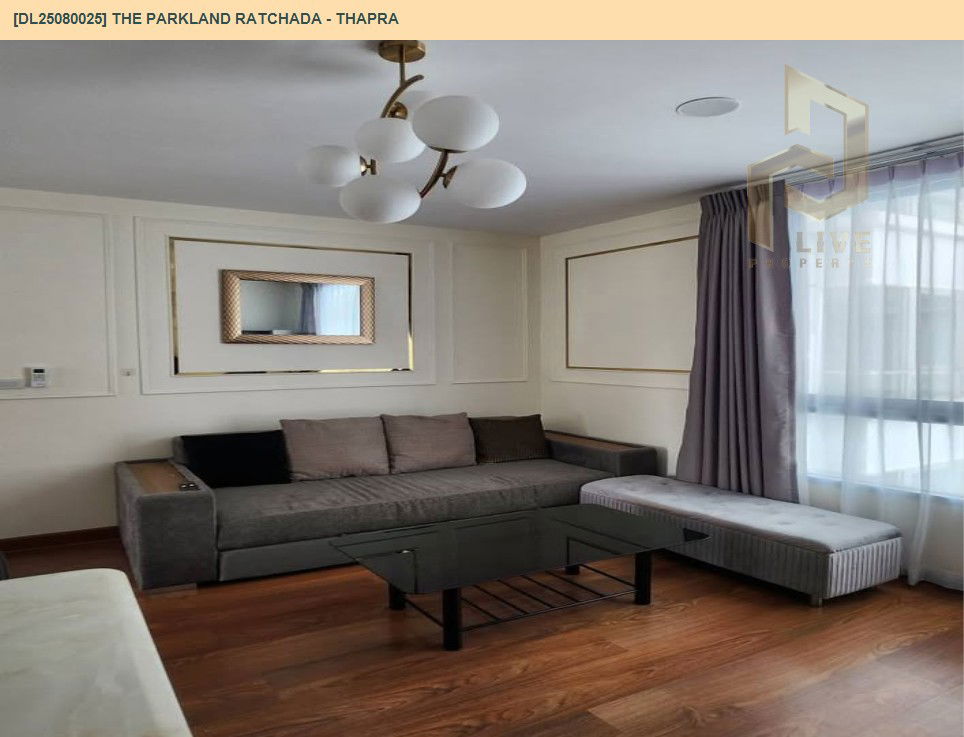 picture DL25080025 Condo for rent, The Parkland Ratchada - Thapra near BTS Talat Phlu, ready to move in, call urgently 0656133286 LineID @655ebbvc - 2/11