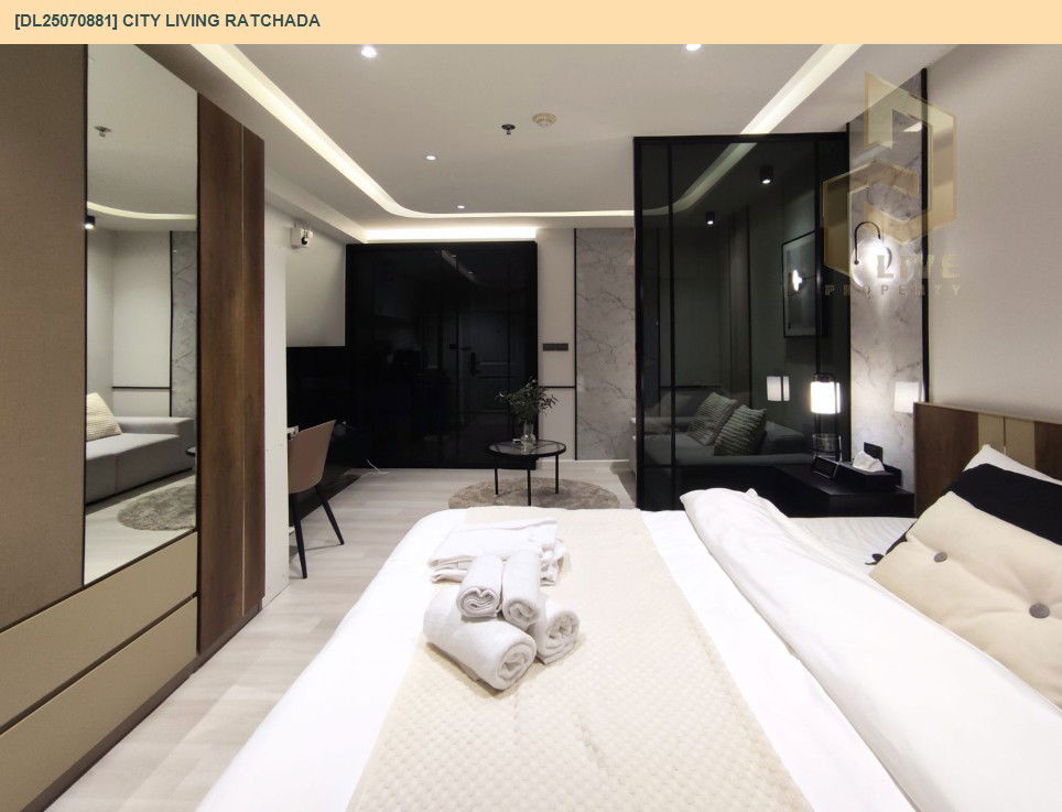 picture DL25070881 Condo for rent, City Living Ratchada near MRT ห้วยขวาง, ready to move in, call urgently 0656133286 LineID @655ebbvc - 7/13