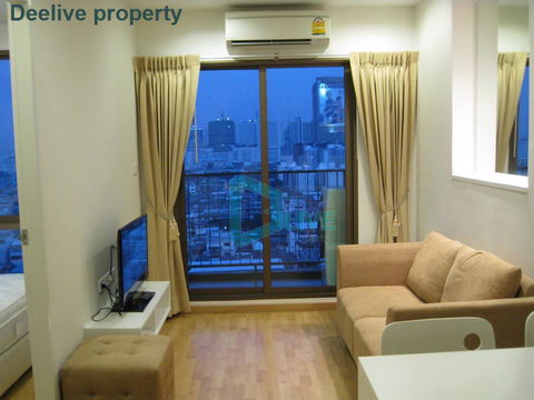 DL003572 ให้เช่าคอนโด คาซ่า คอนโด อโศก - ดินแดง (Casa Condo Asoke - Dindaeng) ใกล้ MRT พระราม 9 พร้อมเข้าอยู่ โทรด่วน 0638692663 LineID @655ebbvc