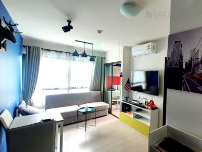Condos for rent Don Mueang New Market : For Rent Condo GRENE DON MUEANG-SONG PRAPHA Building B1, Floor 8,1 bed room, Room size 34.00 sqm