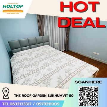 #R5433  Condo rent The Roof Garden Sukhumvit 50