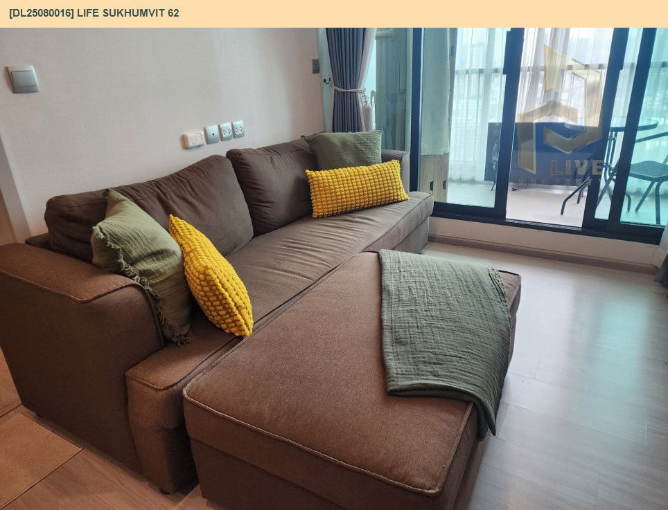 picture DL25080016 Condo for rent, Life Sukhumvit 62 near BTS Bang Chak, ready to move in, call urgently 0656133286 LineID @534wlwof - 2/7