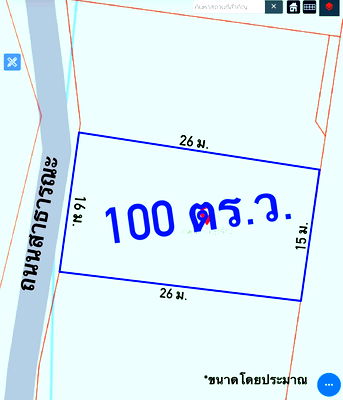 ที่ดิน เชียงใหม่ : ขายที่ดินแปลงสวย ใกล้วัดมะกับตองหลวง แม่วาง เชียงใหม่