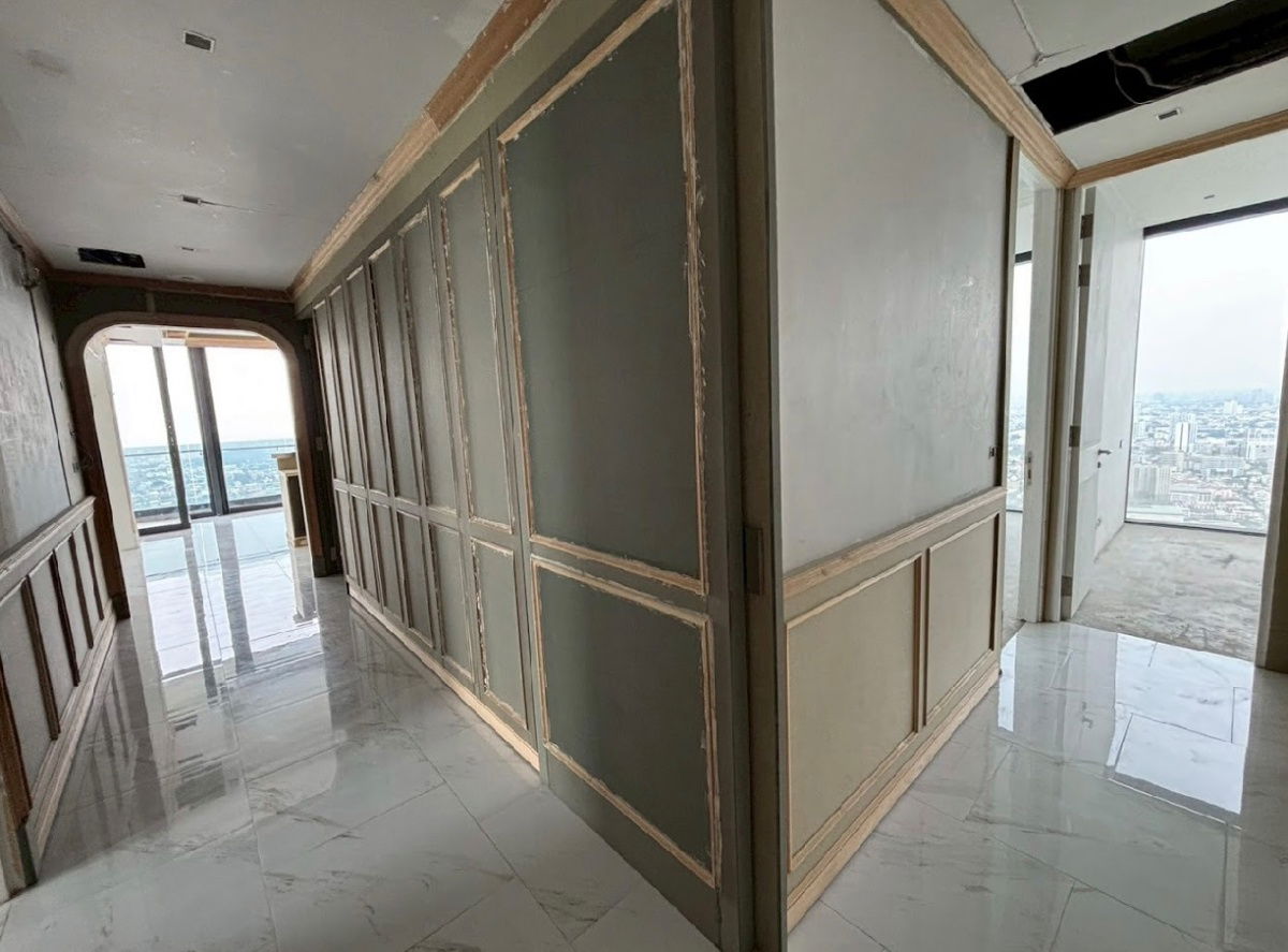 picture Penthouse for sale in a luxury condo with a view of the Chao Phraya River.🛳️🗺️  Project: Canapaya Residence🏦 - 15/30