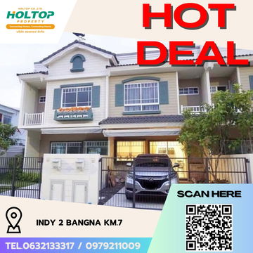 #R5425  🎉 020868 ให้เช่าบ้าน Indy 2 Bangna KM.7