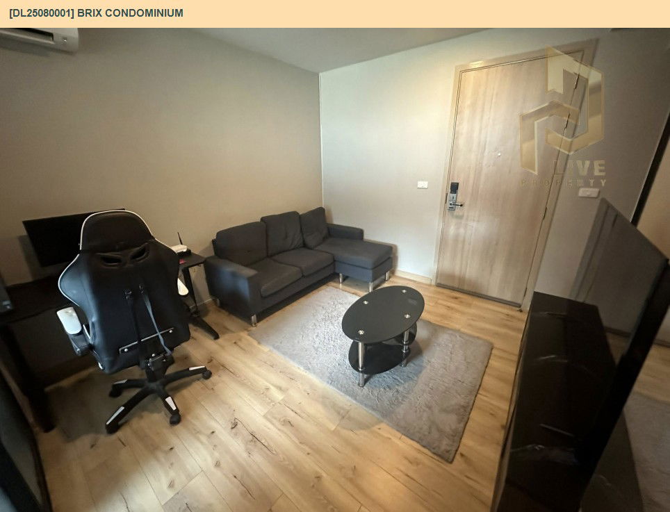 รูป DL25080001 ให้เช่าคอนโด บริกซ์ คอนโดมิเนียม (Brix Condominium) ใกล้ BTS สิรินธร พร้อมเข้าอยู่ โทรด่วน 0638692663 LineID @534wlwof - รูปที่ 6/11
