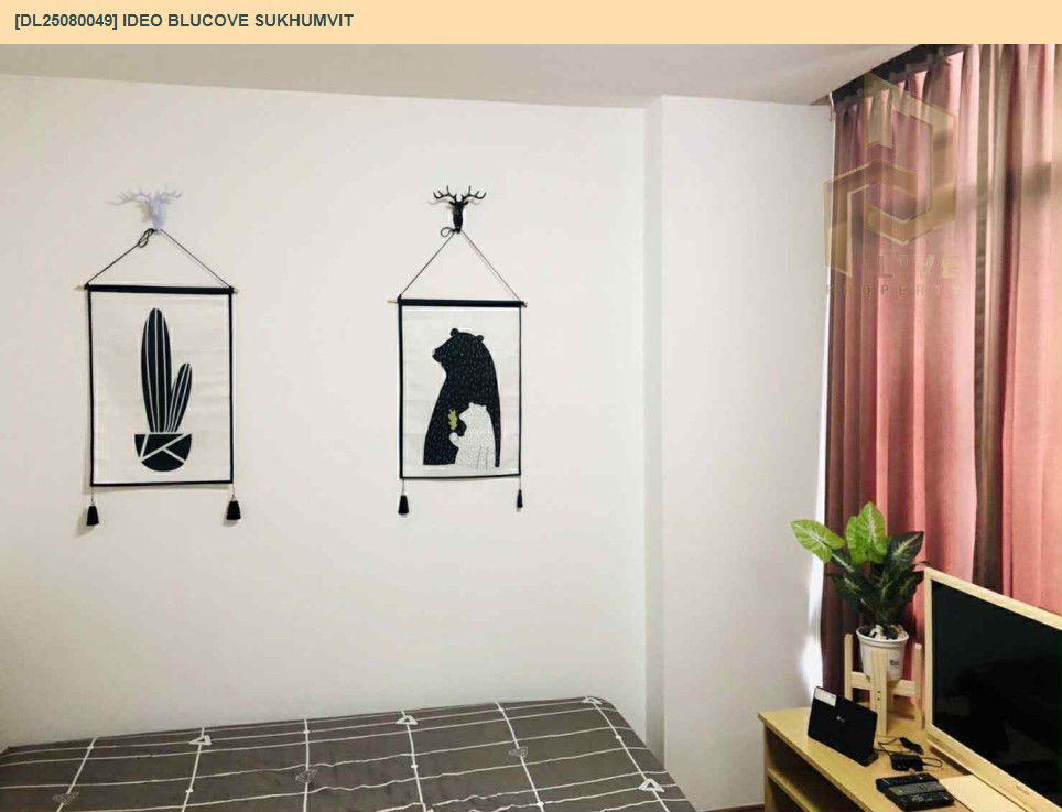 picture DL25080049 Condo for rent, IDEO Blucove Sukhumvit near BTS Udom Suk, ready to move in, call urgently 0656133286 LineID @655ebbvc - 10/11