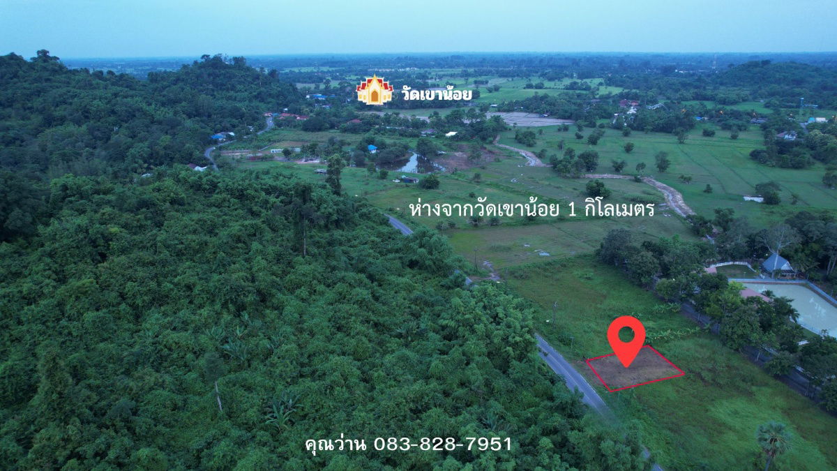 รูป ขายที่ดินติดถนนหลักชุมชน ต.พรหมณี เนื้อที่ 98 ตารางวา หน้าโครงการจักรดาว - รูปที่ 11/30