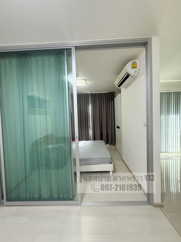 รูป ให้เช่าแอสปาย ลาดพร้าว 113 รถไฟฟ้าหน้าคอนโด พร้อมอยู่ 📞097-2161939 - รูปที่ 1/16