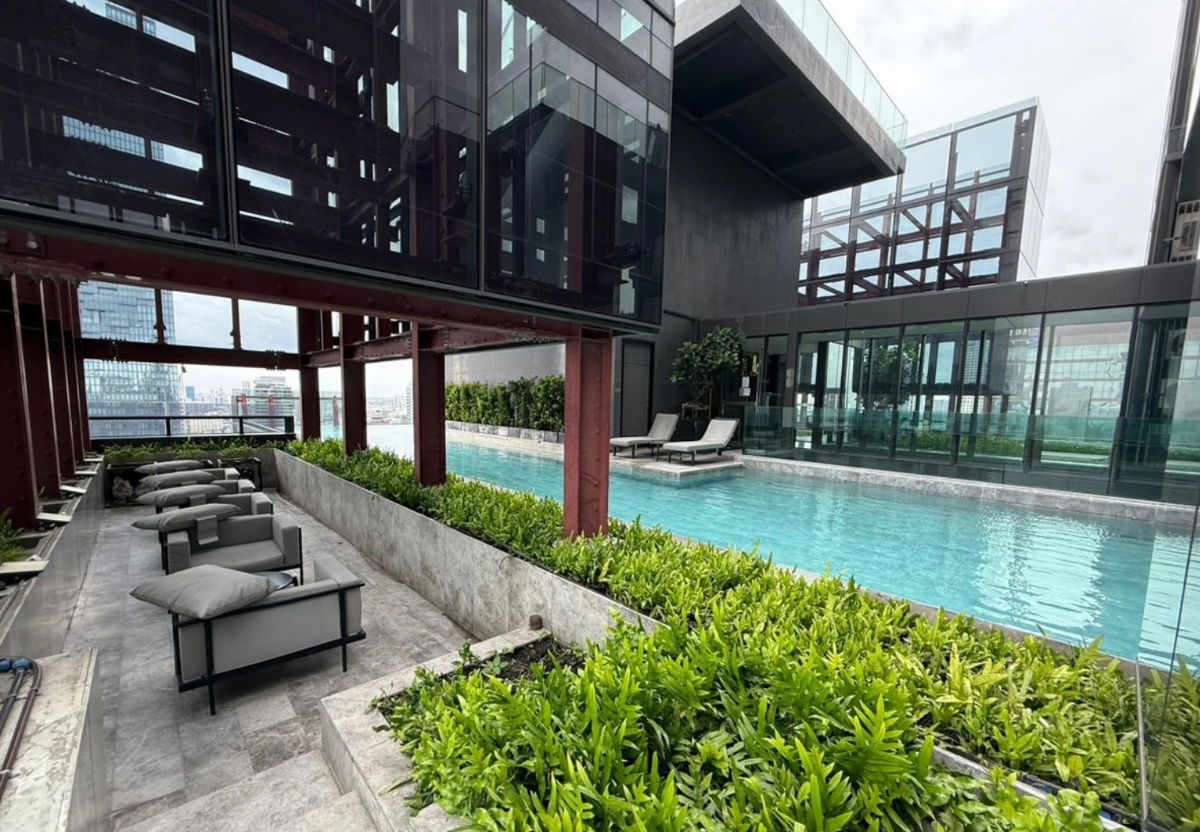 picture rent: Ashton Silom, beautiful, cheap, good location, ready to move in, near BTS Chong Nonsi. Interested? Add me on Line @841qqlnr - 22/22