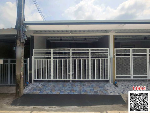 ขาย ทาวน์เฮาส์ หมู่บ้านทับทอง ตกแต่งใหม่ ต่อเติมครบ ทำเลดี เทพารักษ์-บางบ่อ