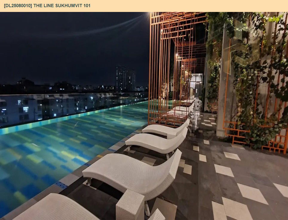 picture DL25080010 Condo for rent, THE LINE Sukhumvit 101 near BTS Punnawithi, ready to move in, call urgently 0656133286 LineID @534wlwof - 16/17