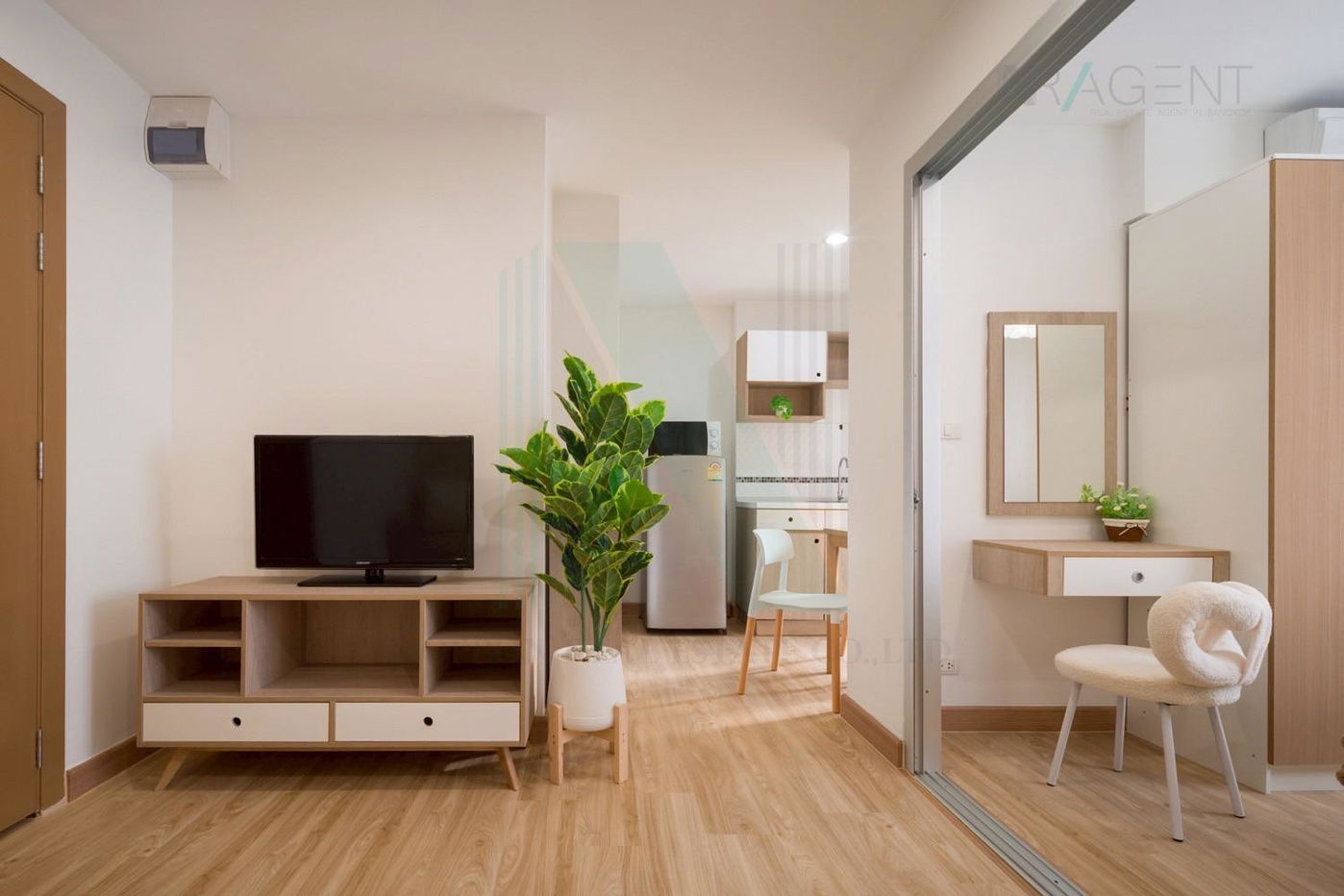 picture 📌 For Sell Condo A PLUS 2 @ RATTANATHIBET Building 1, Floor 2,1 bed room, Room size 29 sqm - 3/8