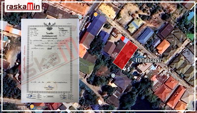 ที่ดิน บางละมุง ชลบุรี : ขายที่ดินถมแล้ว 100 ตร.วา – หนองสมอ พัทยา 