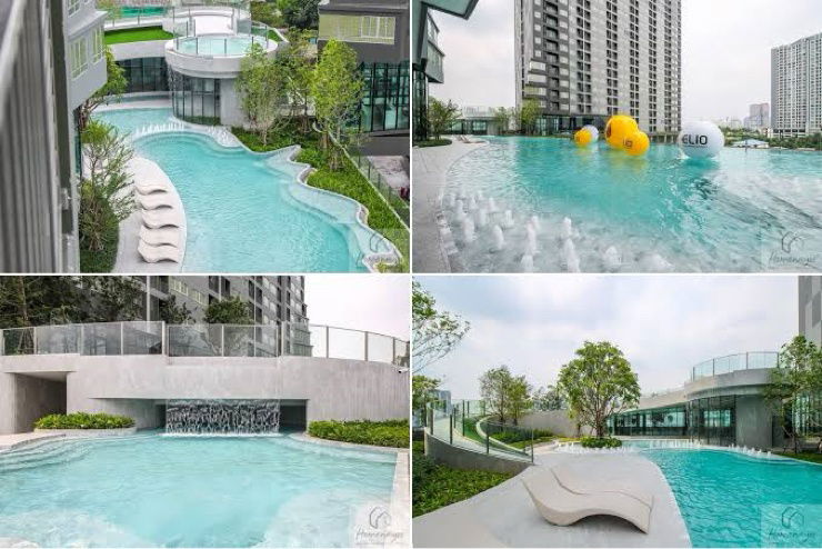 รูป อยู่จริงแบบรีสอร์ท! , 2 Bed 2 Bath ครัวปิด วิวสวย พร้อมห้องเฟอร์ครบ - รูปที่ 15/18
