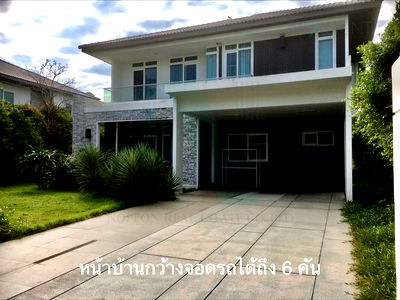 บ้านเดี่ยว ถนนลำลูกกา : 🎉 ขายบ้านเดี่ยว โครงการ มัณฑนา เลค วัชรพล 2 ชั้น 4 ห้องนอน 5 ห้องน้ำ